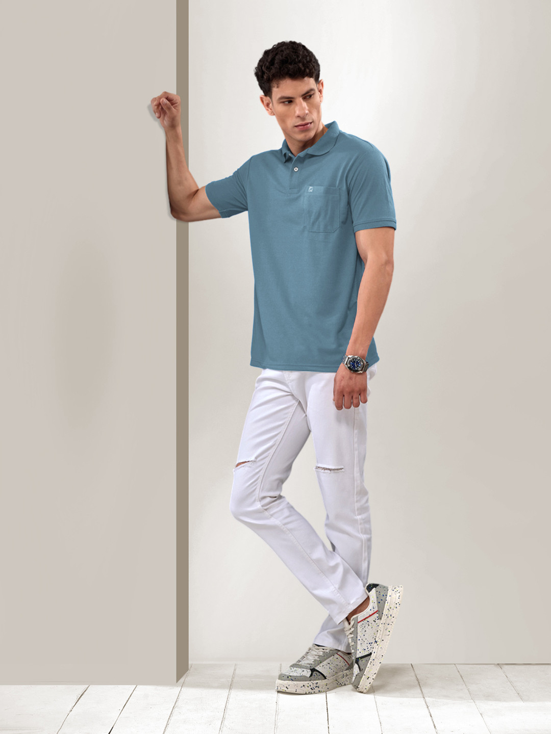 LUX NITRO Half Sleeve Anti Odour Polo T-shirt