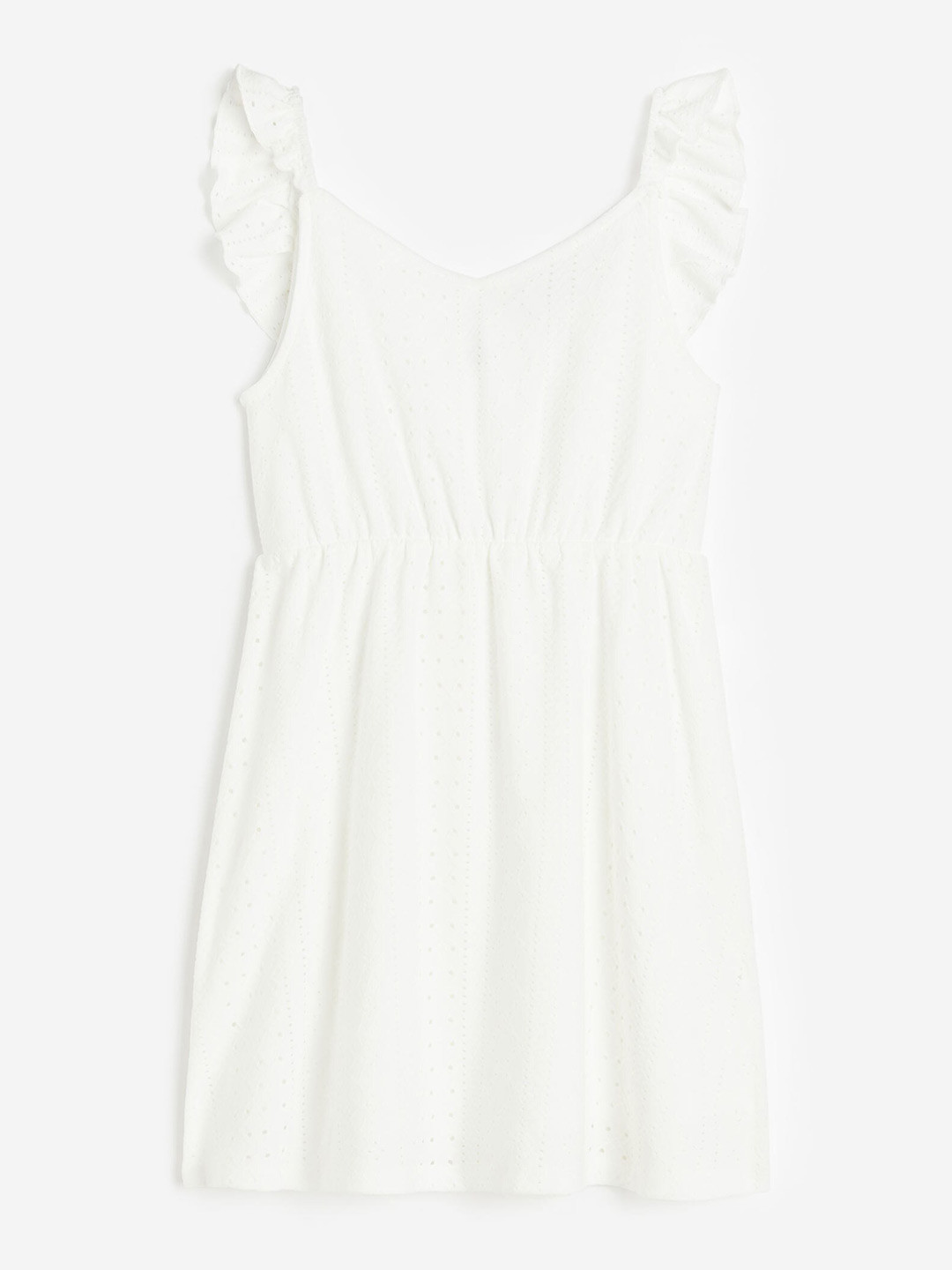 H&M Girls Frill-Trimmed Dress
