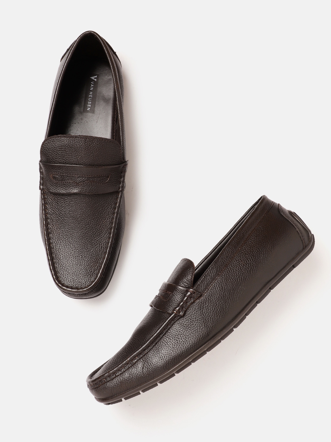 Van heusen shop leather shoes