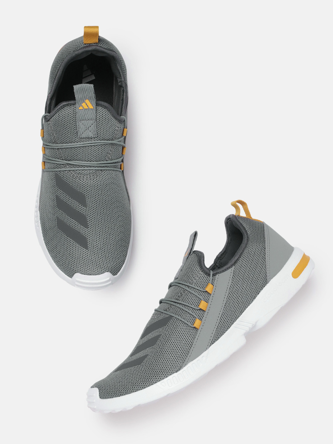 ADIDAS Men Woven Design Gauze Walk Shoes