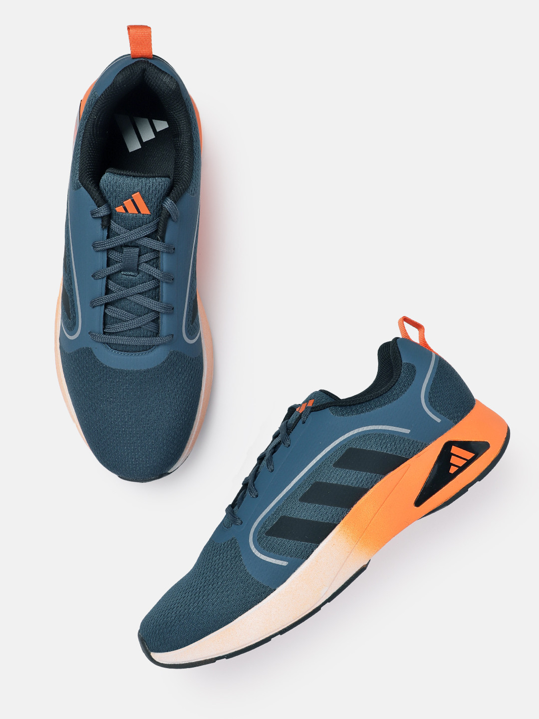 ADIDAS Men Woven Design Quezt Run Shoes