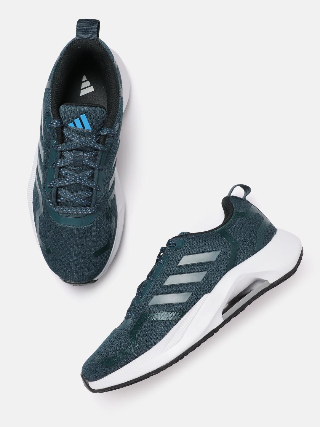 ADIDAS Men Woven Design Rapide Run Running Shoes