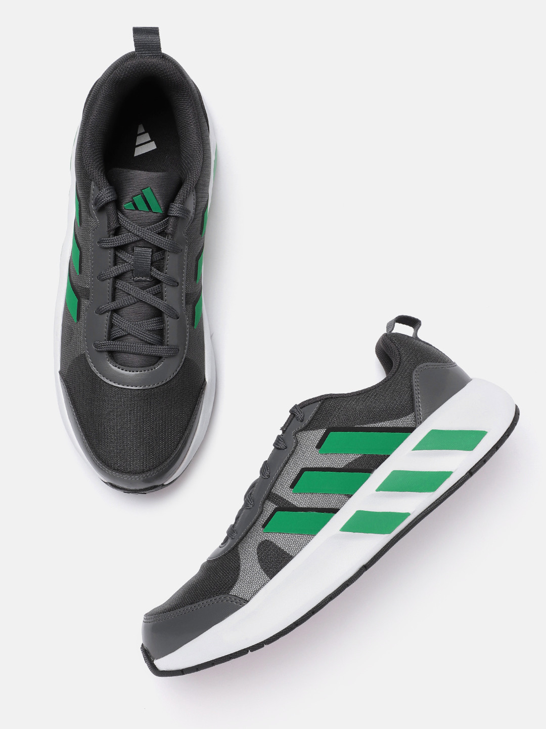 ADIDAS Men Woven Design Osparna Running Shoes