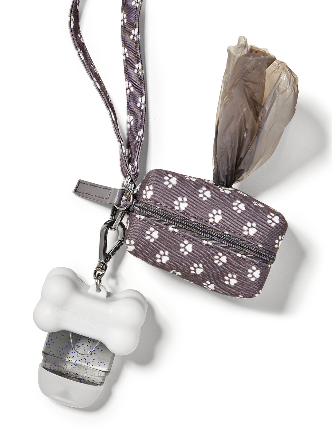 Wearable Doggie Clean-Up Bags PocketBac Holder - Grey