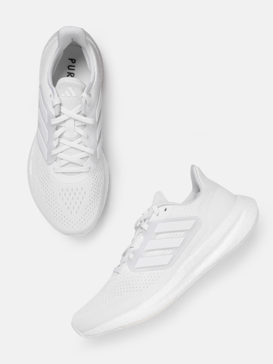 ADIDAS Men Woven Design Pureboost 23 Running Shoes