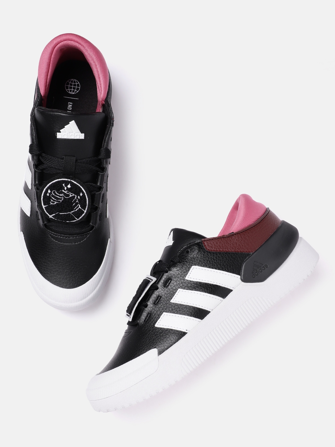 Buy ADIDAS Women Striped Detail Round Toe Court Funk Tennis Shoes Sports Shoes for Women 23130968 Myntra