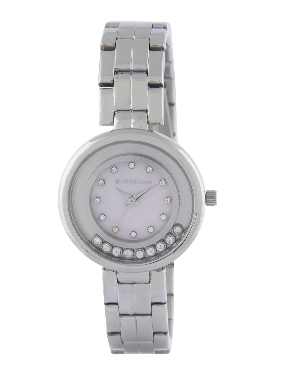 GIORDANO Women Silver-Toned Analogue Watch 2873-11