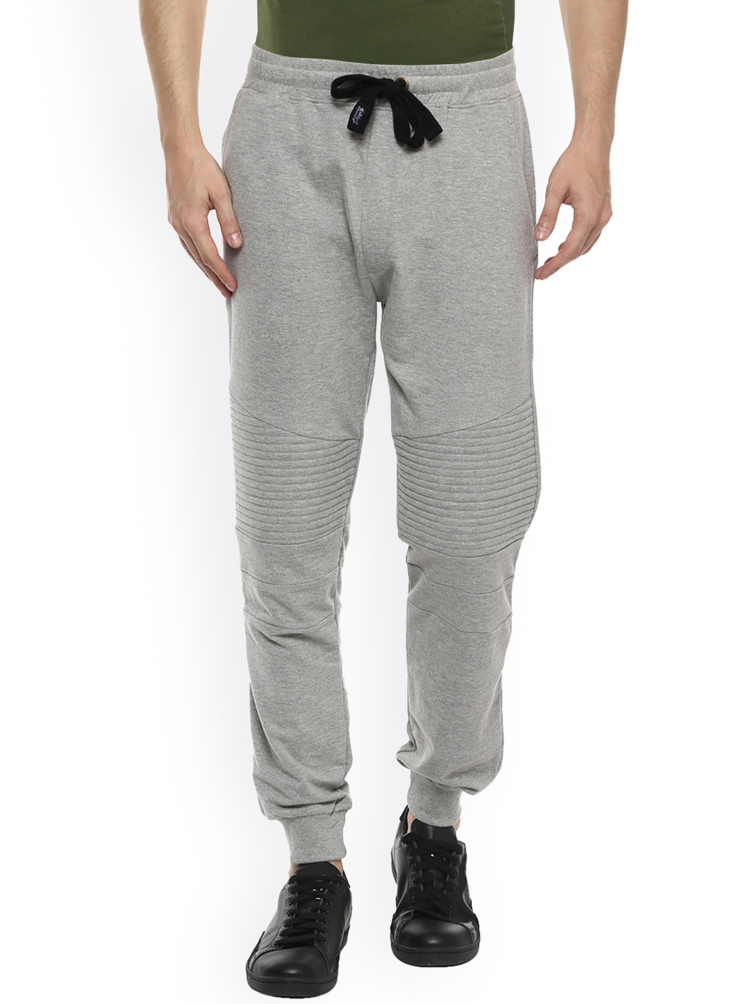 Buy ELABORADO Grey Joggers - Track Pants for Men 2313526