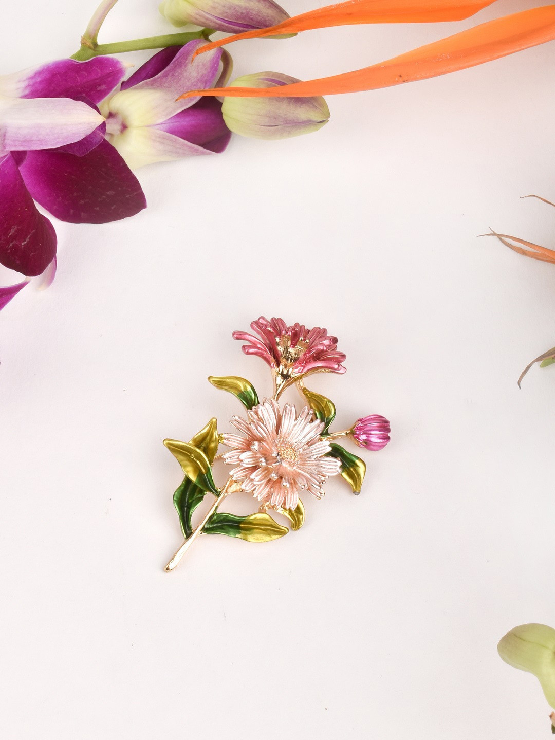 JOKER & WITCH Women Ldylla Floral Brooch