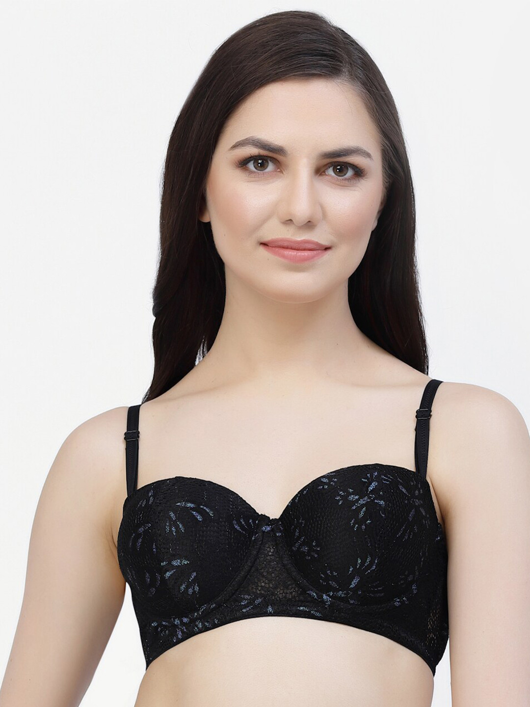 CUKOO Floral Underwired Lightly Padded