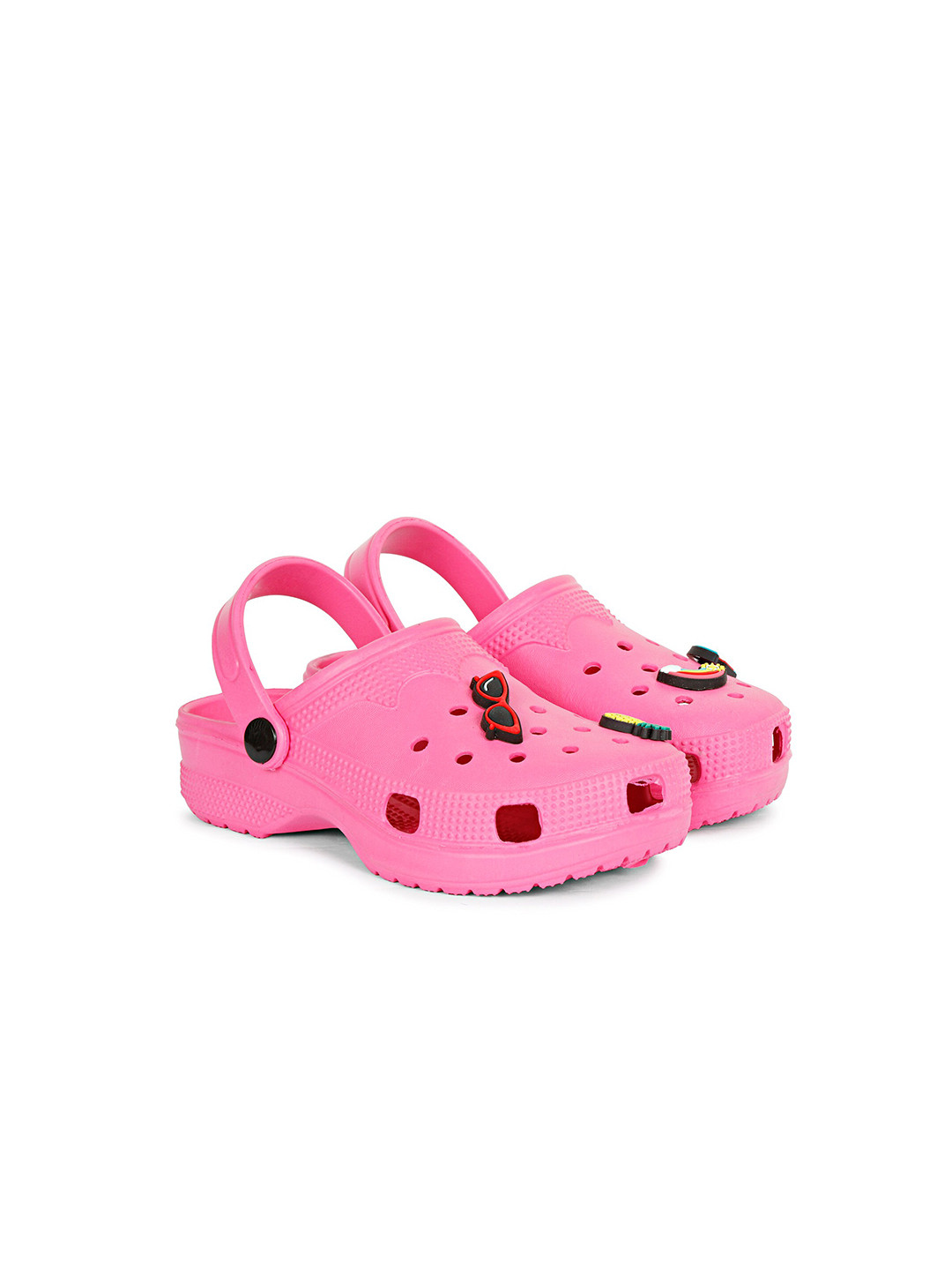 MOZAFIA Girls Applique Detail Clogs