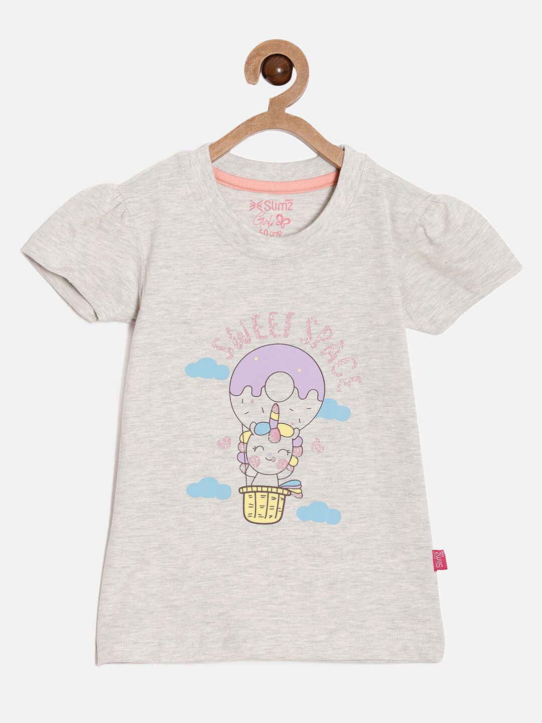 DIXCY SCOTT Slimz Graphic Printed Cotton Top