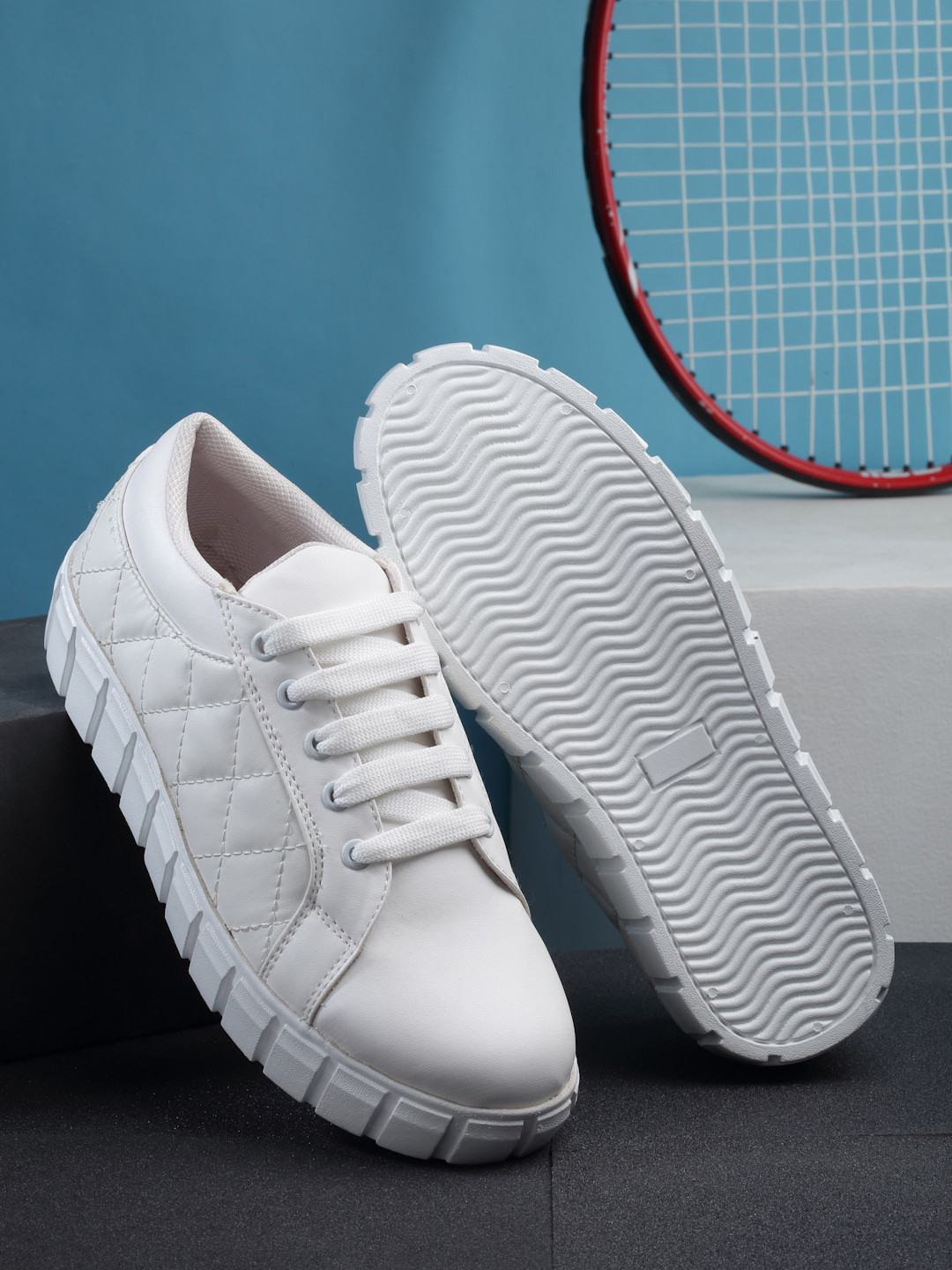 PANAHI Women Stitch Detail Lightweight Sneakers