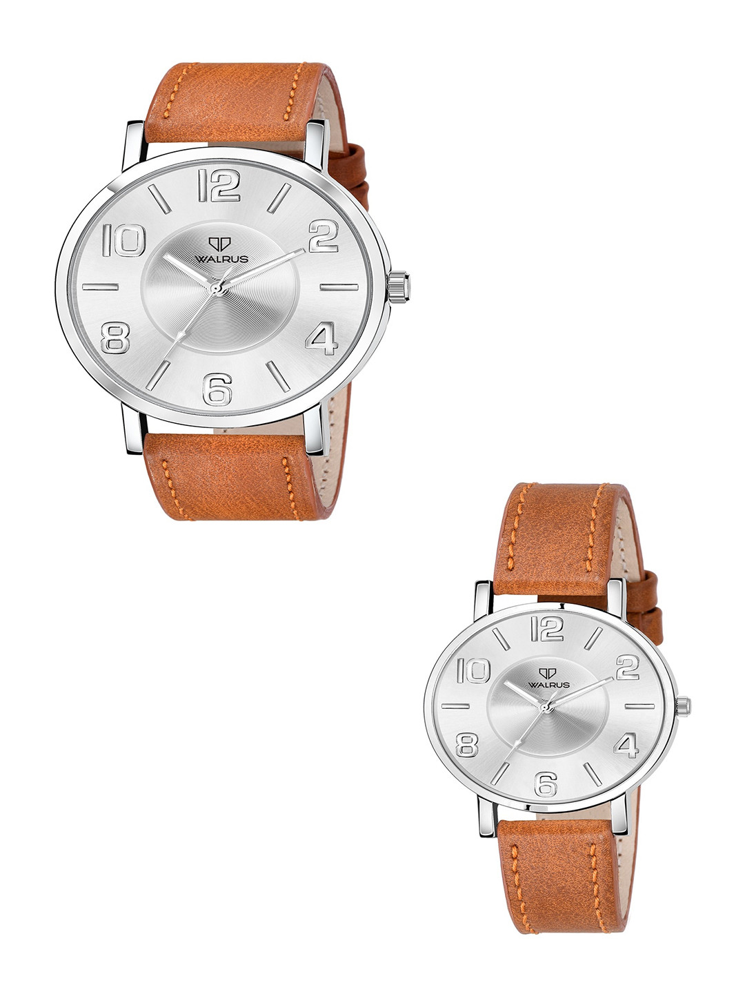 Walrus Women Pack of 2 Brass Dial Straps Analogue Watch WWTP-OPUS-III-070607