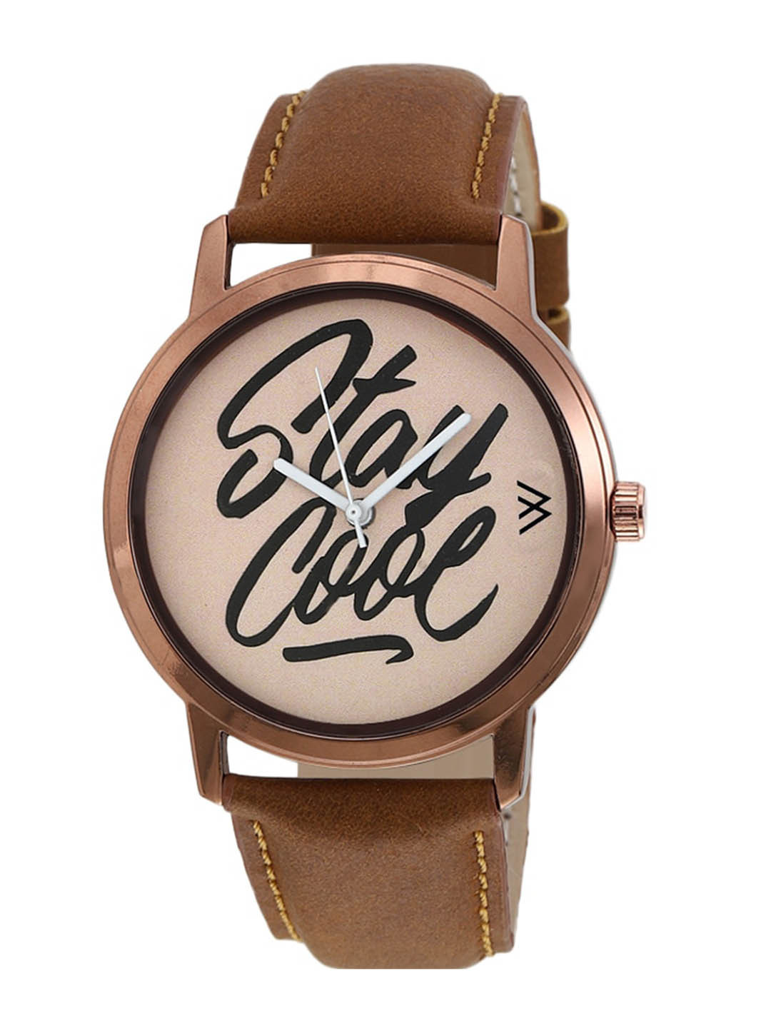 Walrus Men Brass Printed Analogue Watch WWTM-GRA-08
