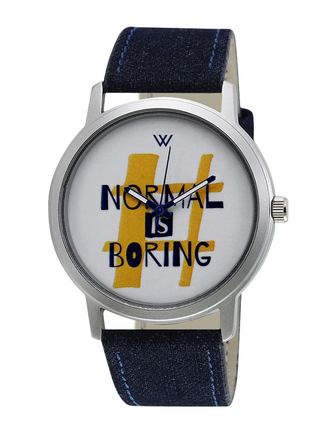 Walrus Men Brass Printed Dial Straps Water Resistant Analogue Watch WWTM-GRA-27