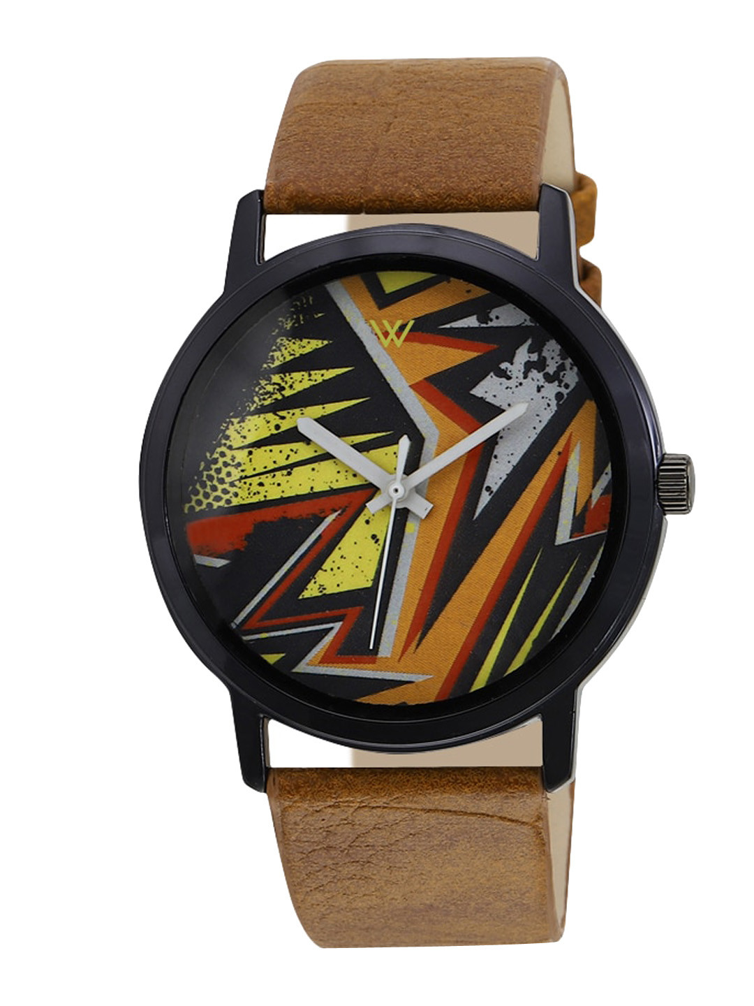 Walrus Men Brass Printed Dial & Straps Analogue Watch WWTM-GRA-15