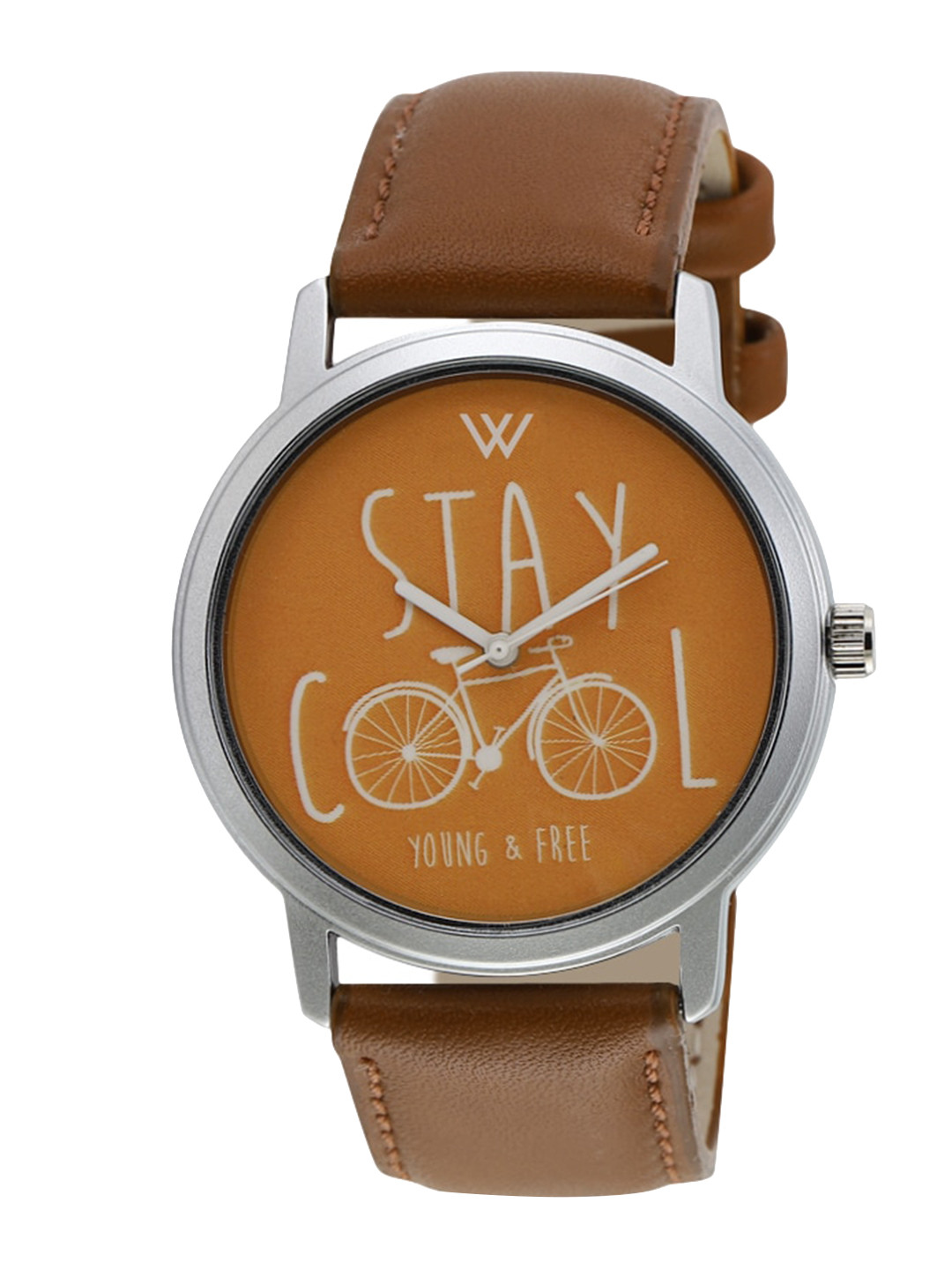 Walrus Men Brass Printed Dial & Straps Analogue Watch WWTM-GRA-20