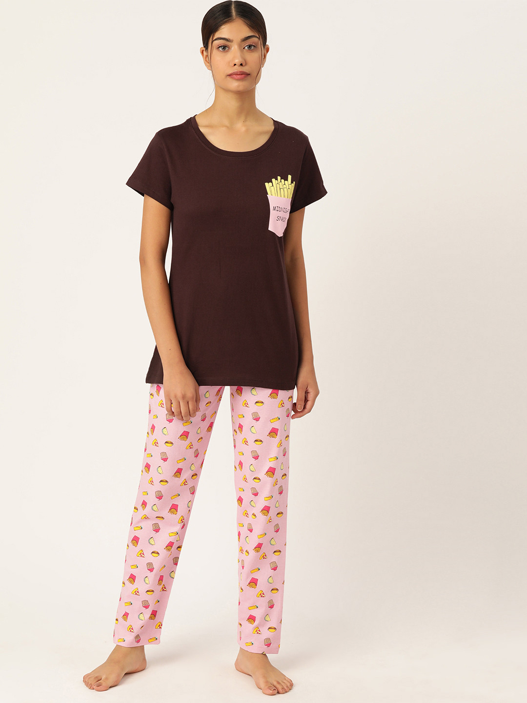 ETC Women Conversational Print Night Suit