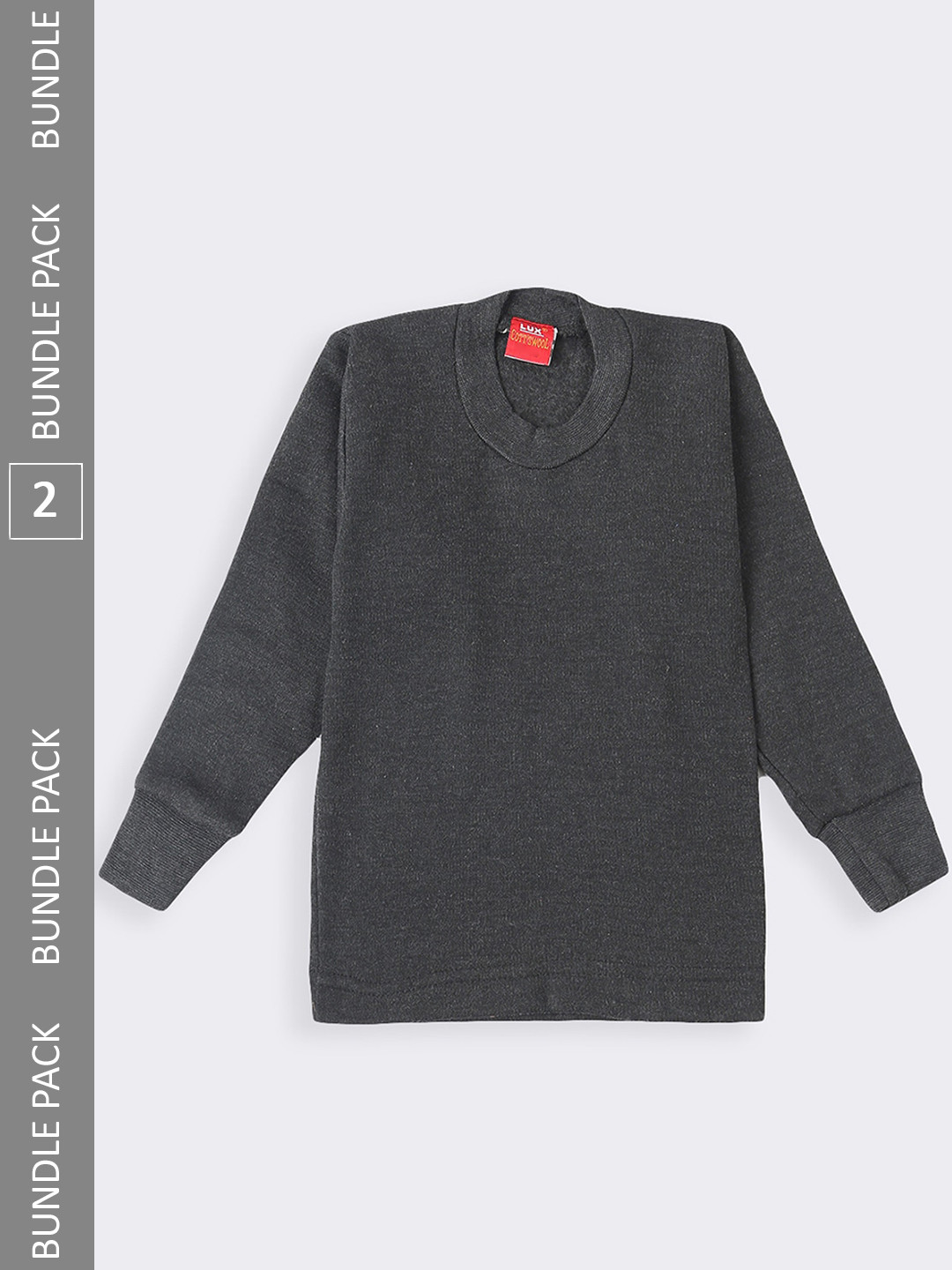 LUX PARKER Boys Pack Of 2 Wool Thermal Tops