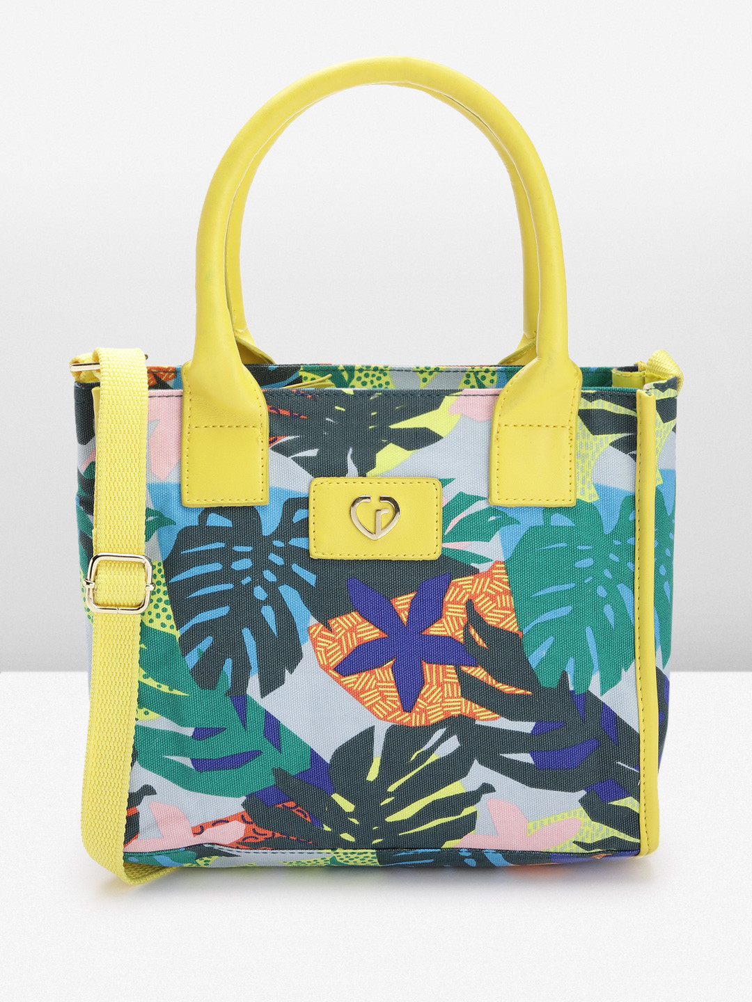 Caprese Octavia Women Blue Small Tote Bag