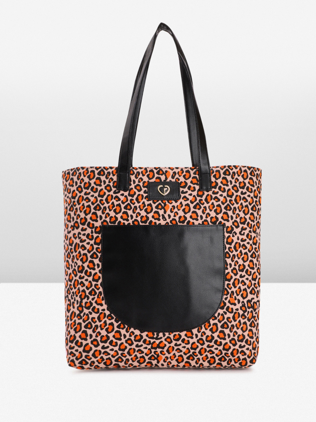 Caprese Karel Women Orange Large Tote Bag