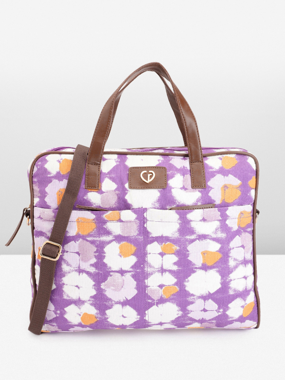 Caprese Enora Women Purple Large Backpack