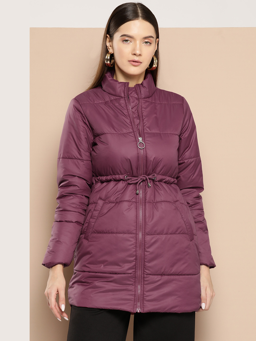 Chemistry Longline Padded Jacket