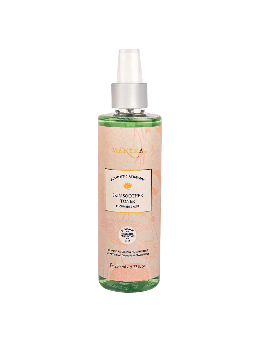 Mantra Herbal Skin Soother Face Toner With Cucumber & Aloe - 250ml