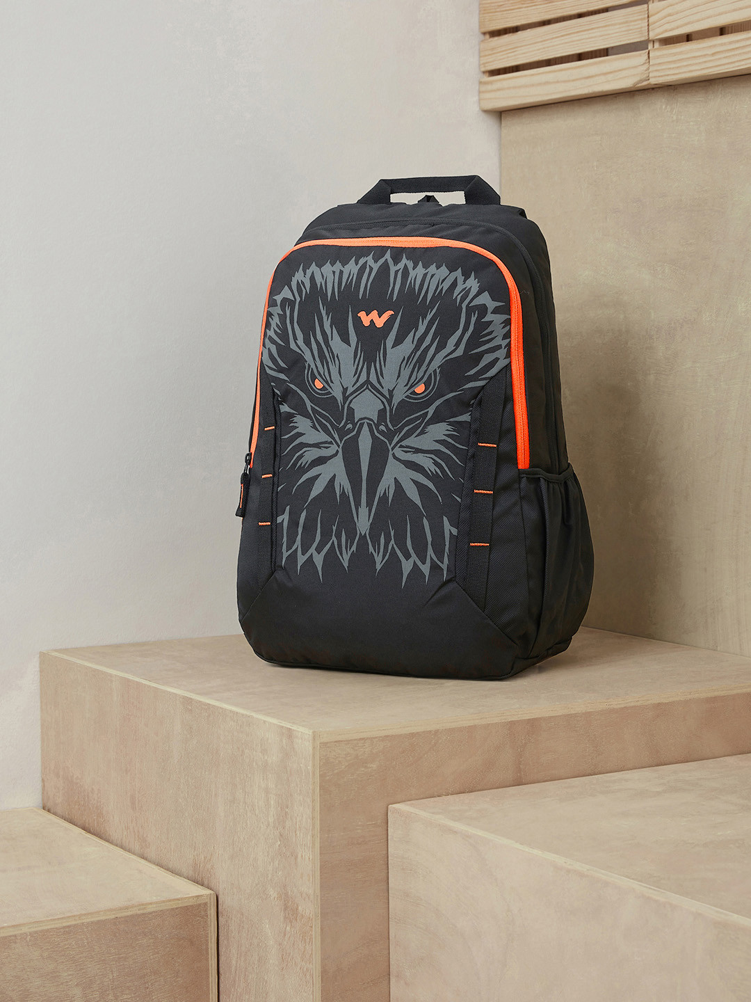 Wildcraft Unisex Graphic Printed Backpack with Daisy Chains