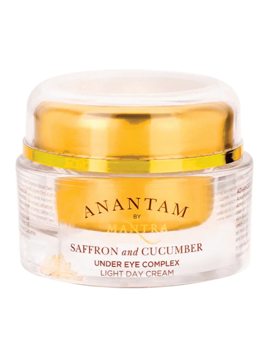 Mantra Herbal Saffron & Cucumber Under Eye Complex Light Day Cream - 25 ml