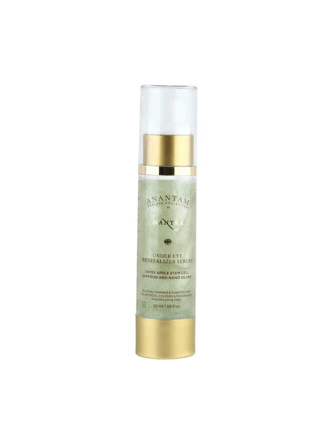 Mantra Herbal Under Eye Revitalizer Serum With Swiss Apple & Stem Cell Saffron - 50 ml