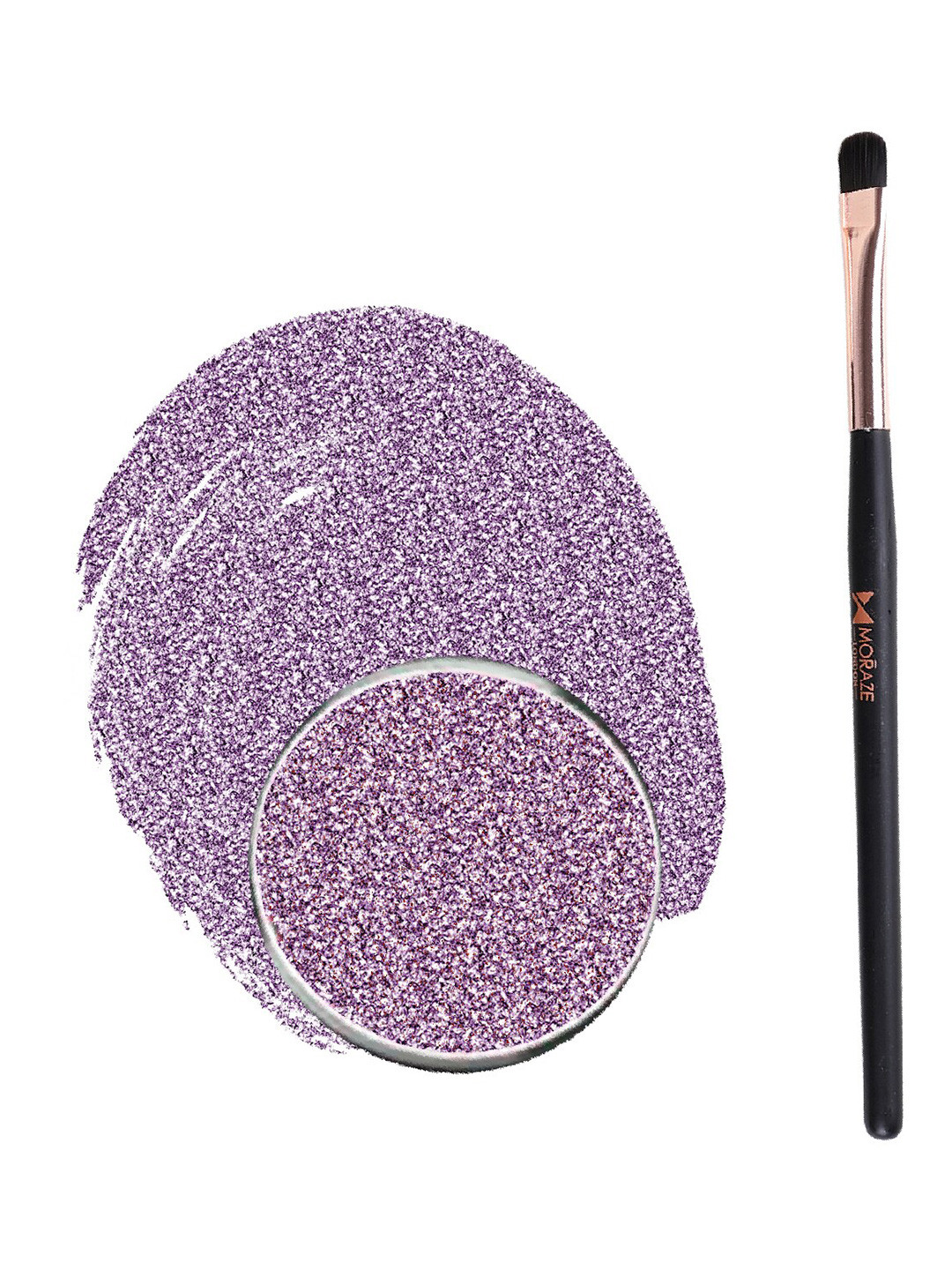 Moraze Long Lasting Eyeshadow with Eyeshadow Brush 1.1 g - Rule
