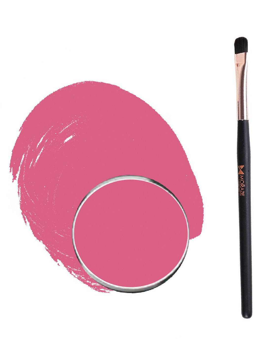 Moraze Long Lasting Smudge Proof Eyeshadow with Brush 1.1g - Fairytale