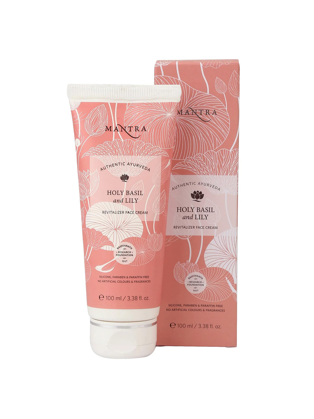 Mantra Herbal Holy Basil & Lily Revitalizer Face Cream - 100ml