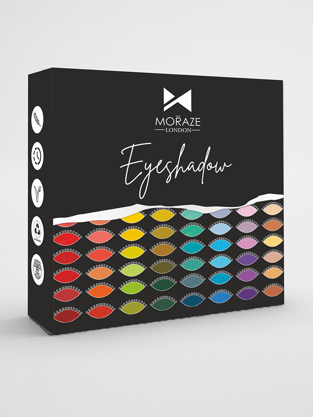 Moraze Seeing Stars Smudge Proof Eyeshadow With Brush
