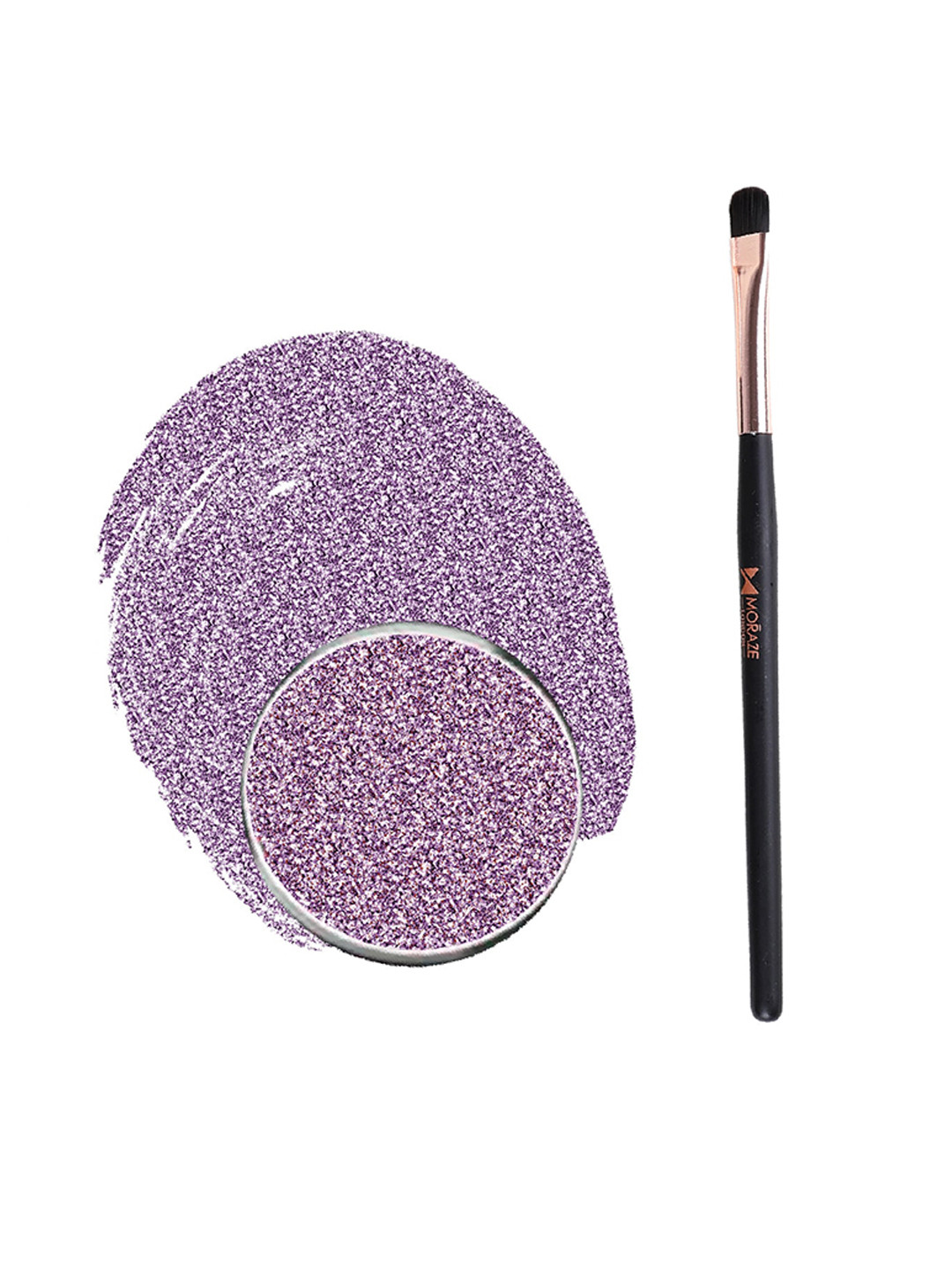 Moraze Long Lasting Smudge Proof Eyeshadow with Brush 1.1g - Rule