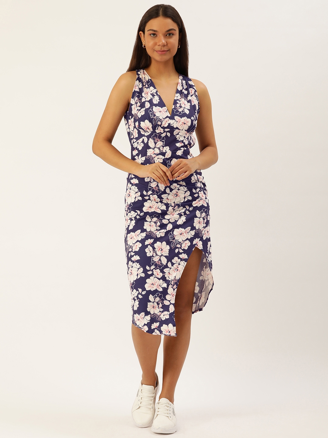 Forever 21 floral midi dress sale