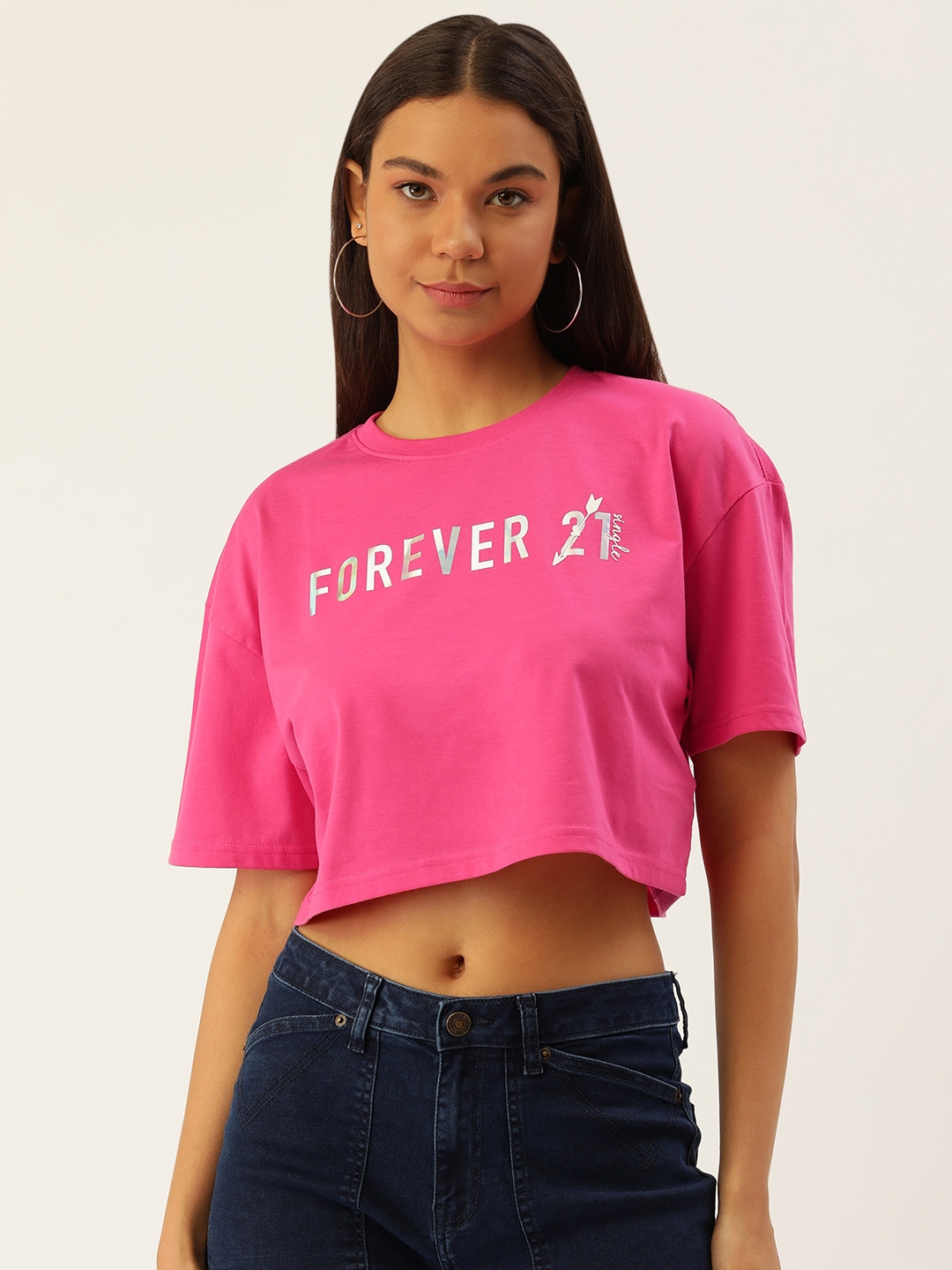 Superman crop sale top forever 21