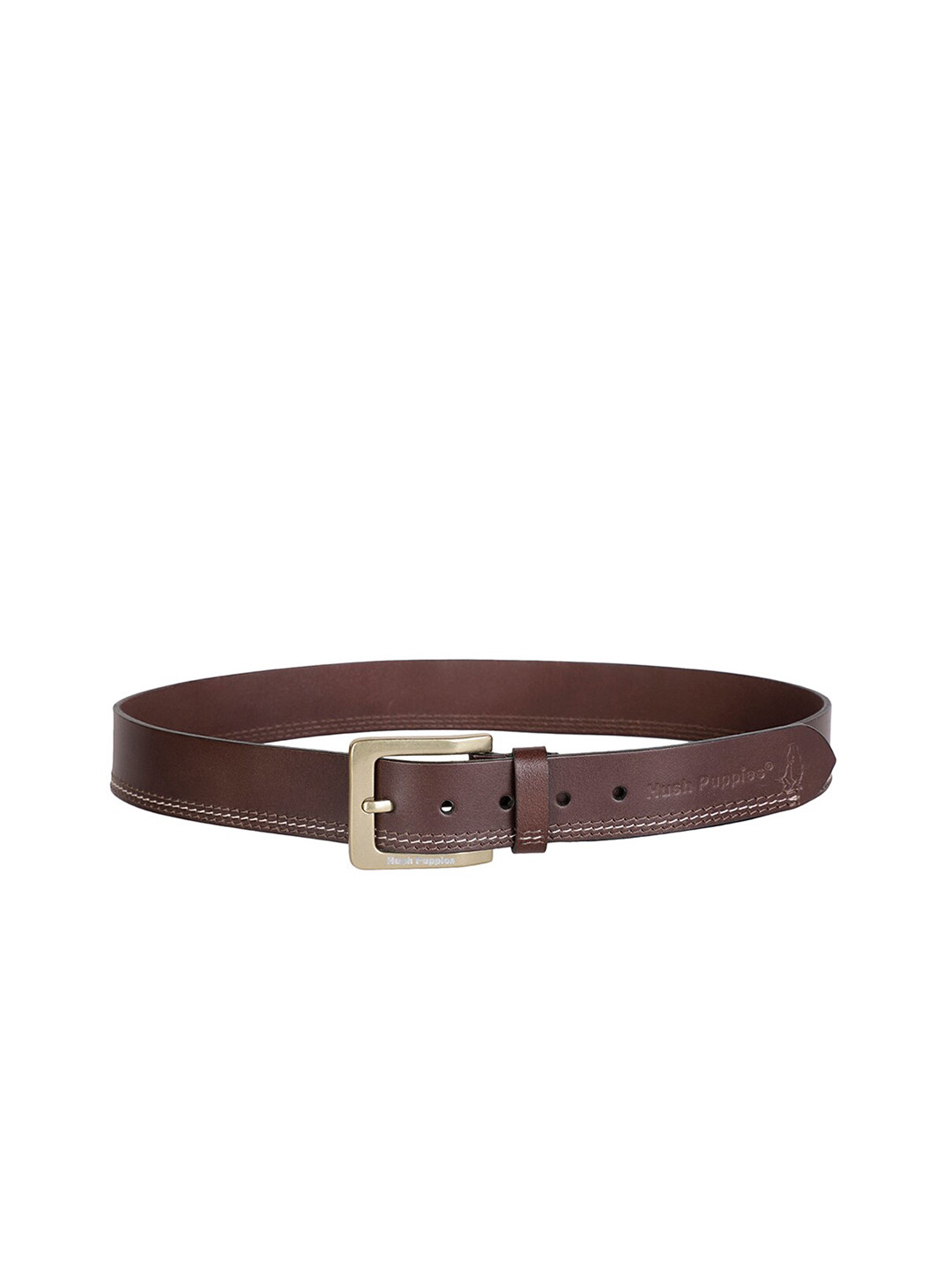 Hush Puppies Men Leather Slim Formal Belt