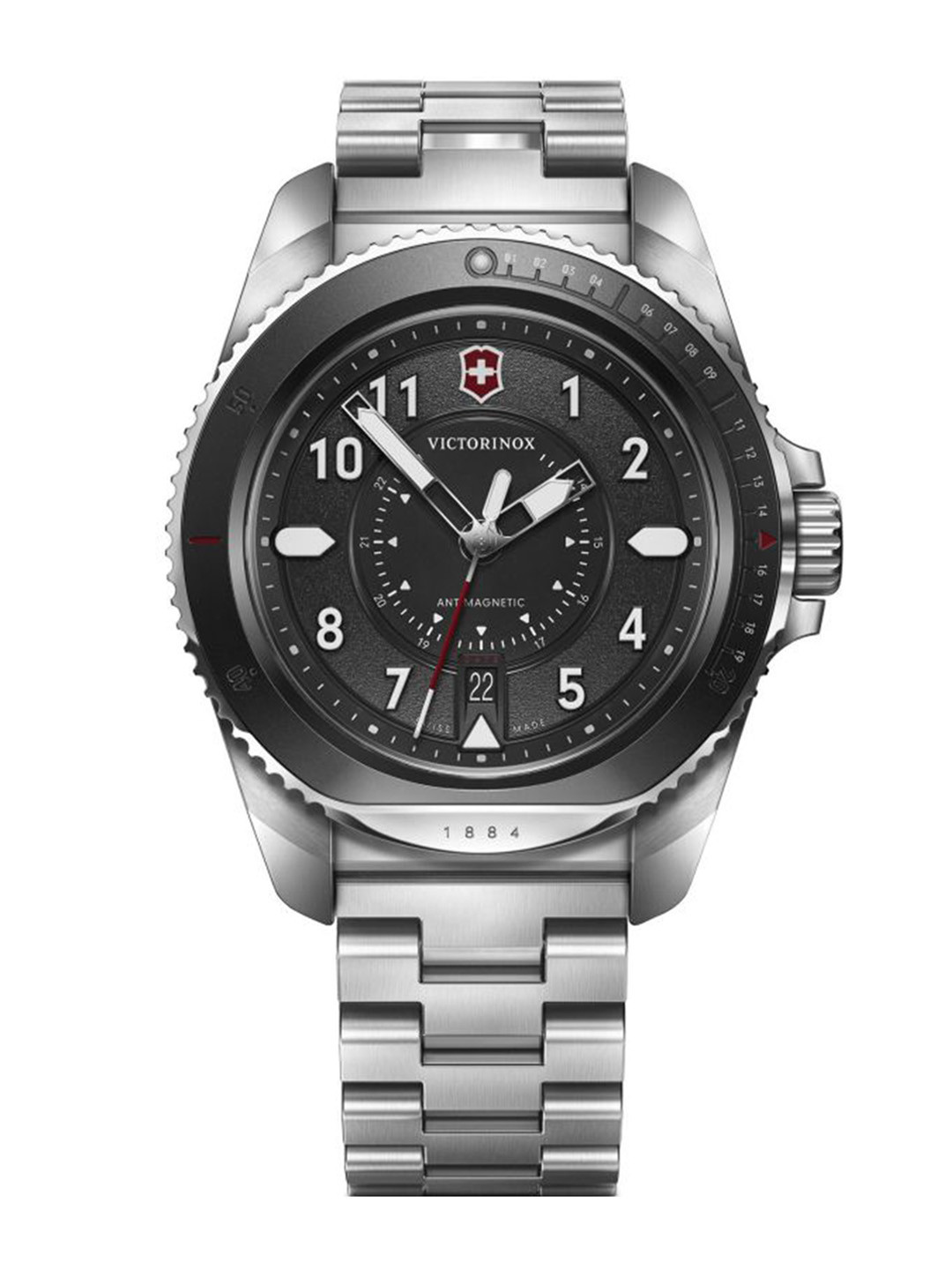 Victorinox Journey Men Round Dial Bracelet Style Straps Analogue Watch 242009