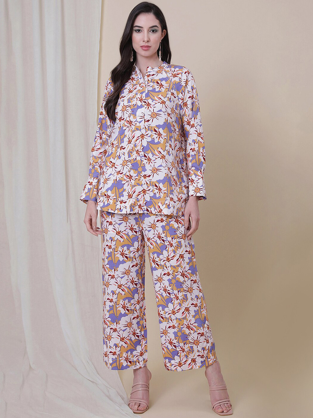 Be Indi Floral Printed Co-Ord Set