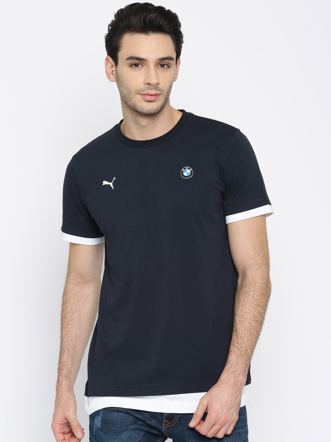 puma bmw t shirt myntra