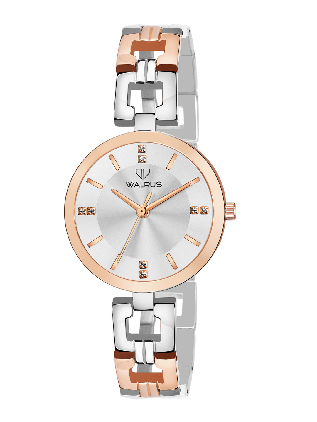 Walrus Women Brass Stainless Steel Bracelet Style Straps Watch WWTW-ELITE-XIX-070717