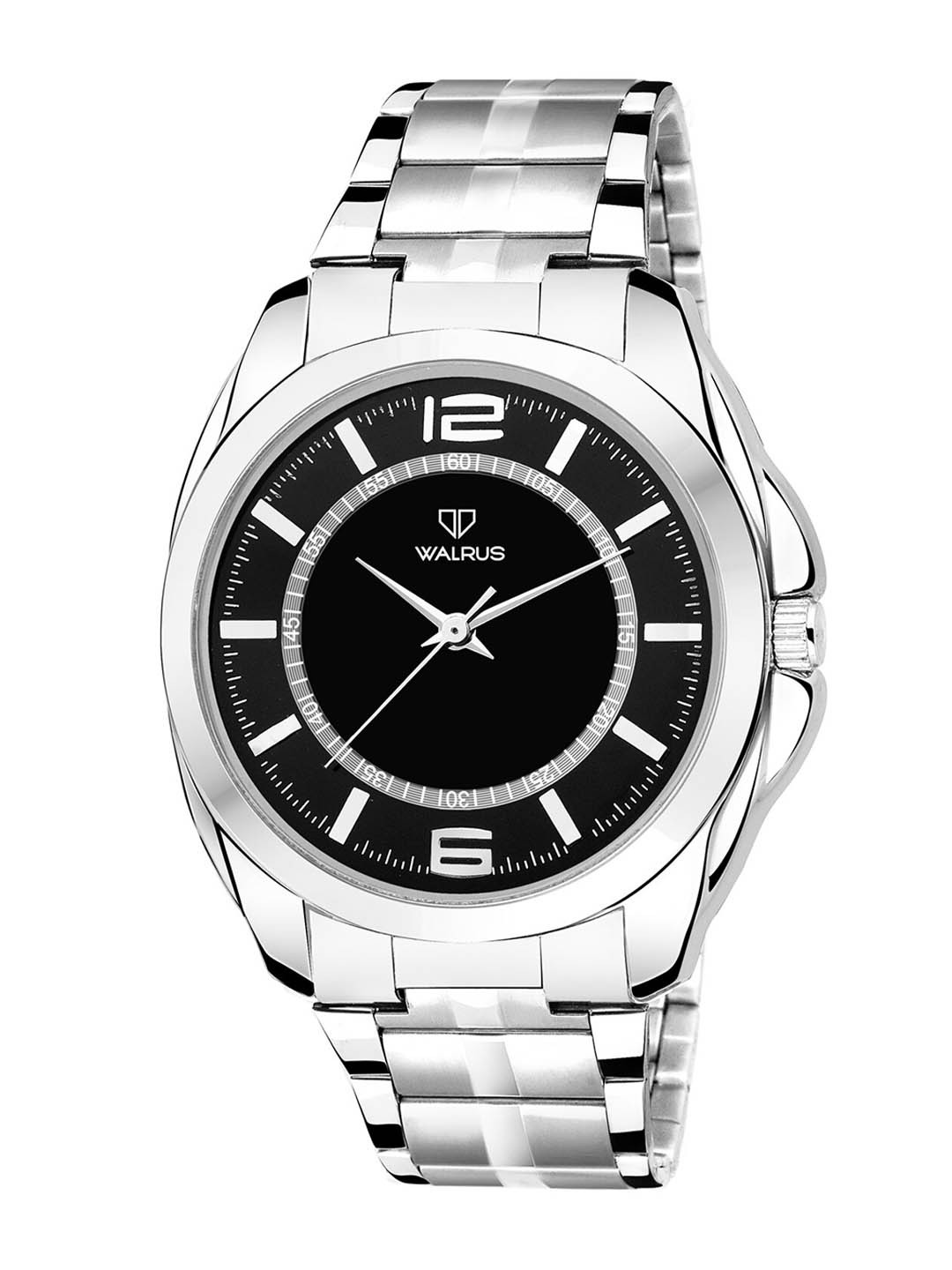 Walrus Men Textured Stainless Steel Bracelet Style Analogue Watch WWTM-POLO-VIII-020707_D