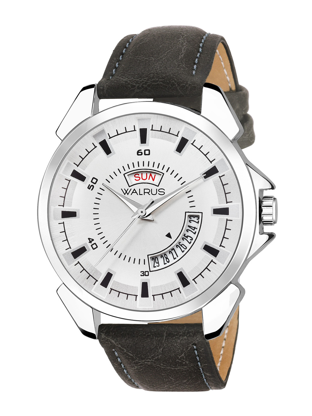 Walrus Men Textured Dial & Black Straps Analogue Watch WWTM-NXN-III-070207_D