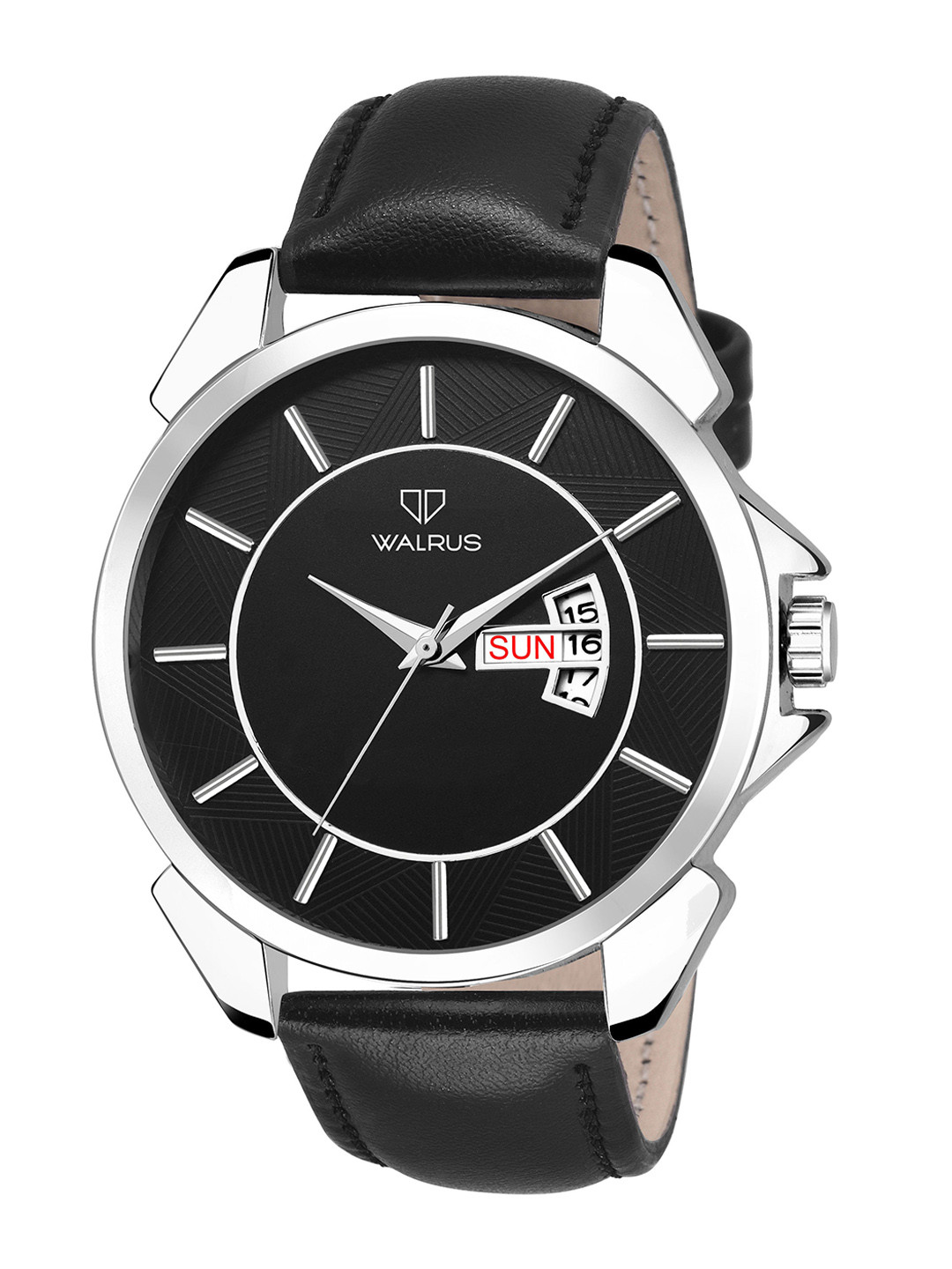 Walrus Men Round Dial Date Aperture Analogue Watch WWTM-INVC-X-020207_D