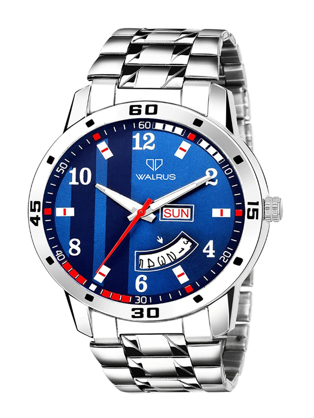 Walrus Men Printed Dial Date Aperture Analogue Watch WWTM-AST-XI-030707_D