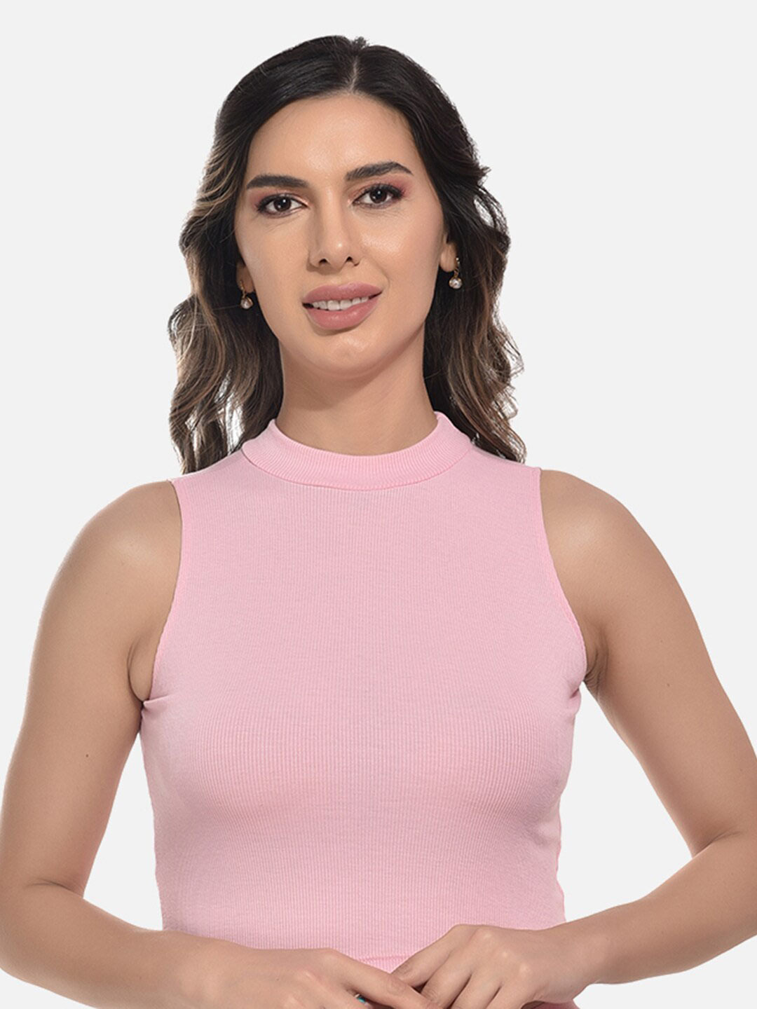 FIMS Cotton Crop Fitted Top