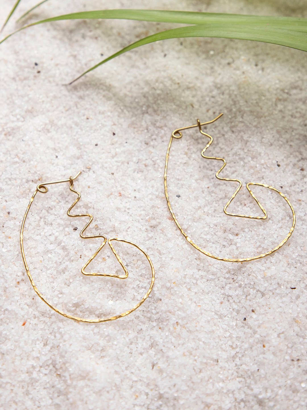 Studio One Love Contemporary Hoop Earrings